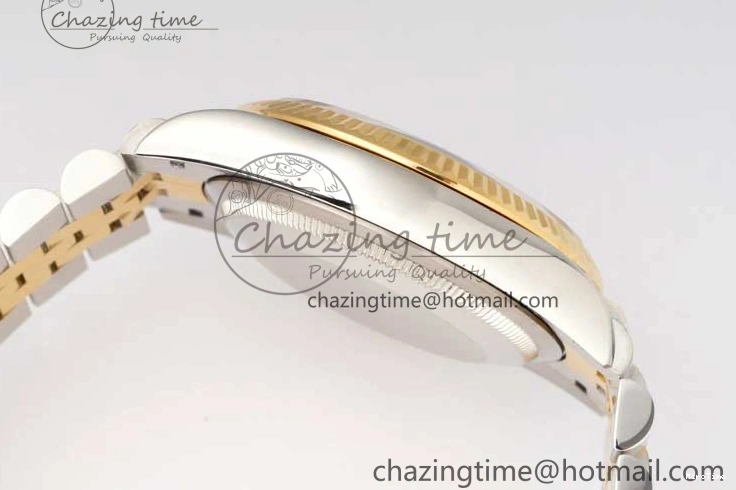 MiroTime 1221 GoodFit DateJust 36 SS YG DIWF 1:1 Best Edition 904L Steel White MOP Diamonds Dial on Jubilee Bracelet SA 2324